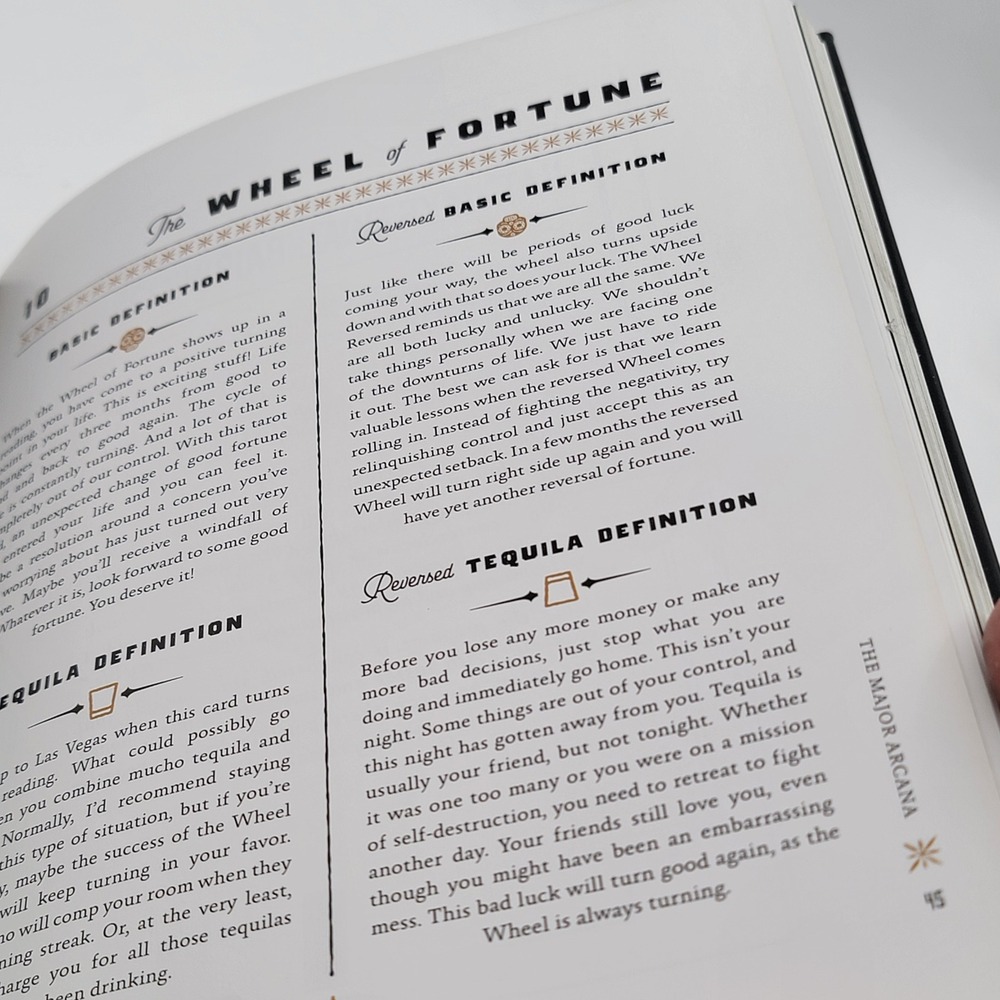 David Ross Tarot & Tequila Steven Bright In Focus Tarot Hardcover 1st Ed Good - Picture 14 of 15